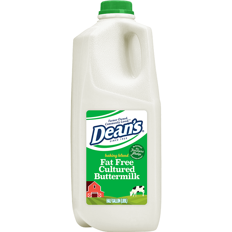 FatFree Cultured Buttermilk Baking Blend Plastic Half Gallon Dean's